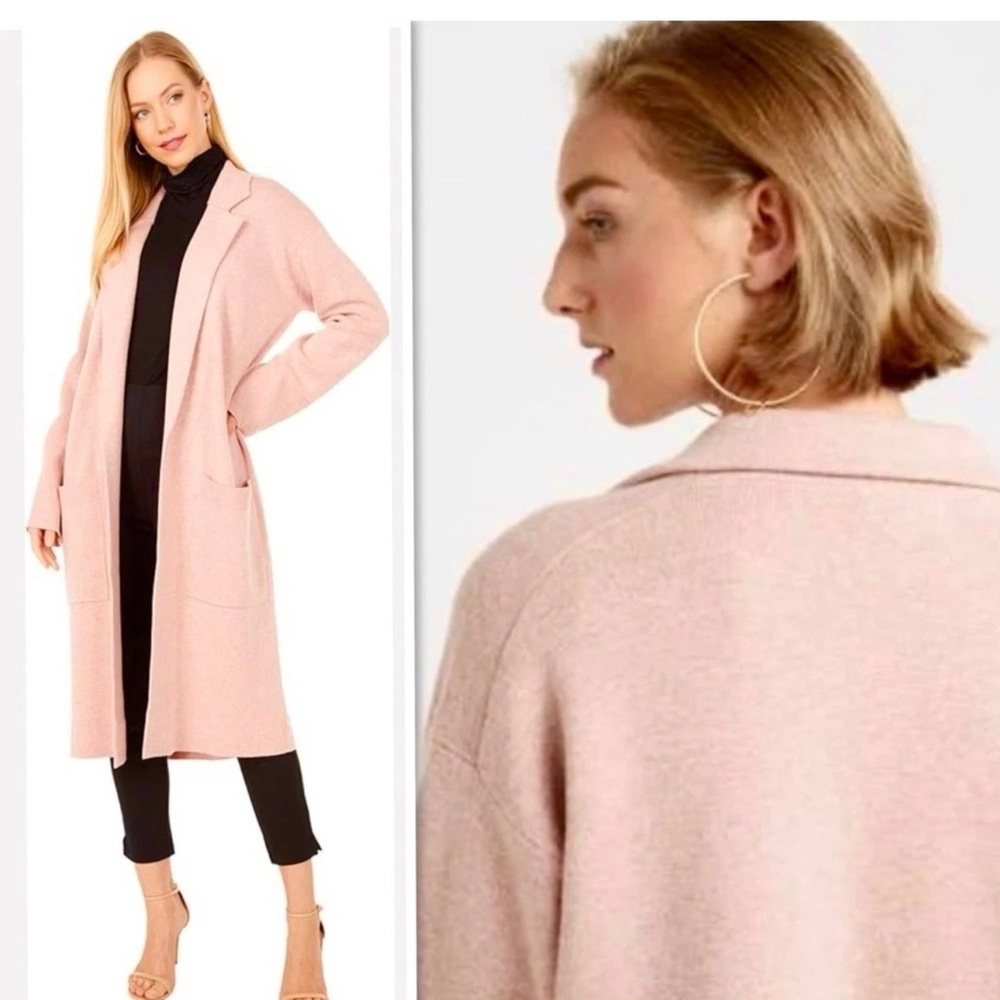 New J.Crew Ella sweater medium cardigan long jacket coat Anthropologie $198.00 - Picture 2 of 13